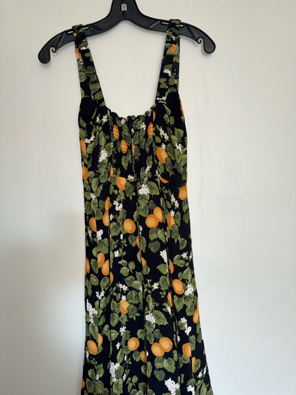 Reformation Dominique Midi Dress In Clementines Sz 4 - Picture 13 of 13